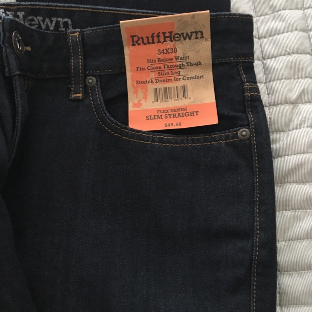 Ruff Hewn, mens, jeans, NWT